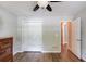 Cozy bedroom features include closet space and light wood floors, offering comfort and practicality at 2981 Cardinal Lake Dr, Duluth, GA 30096