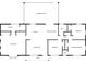 Detailed floor plan showcasing the layout of the home with clearly labeled rooms and features at 3833 Coral Ln, Douglasville, GA 30135