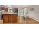 Spacious kitchen with granite counters, wood cabinets, stainless appliances, and kitchen island at 3990 Admiral Dr, Chamblee, GA 30341