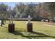 Welcome to Huntley Hills Park with train themed playground and green spaces at 3990 Admiral Dr, Chamblee, GA 30341