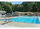 Large community swimming pool with diving board and lap lanes at 3990 Admiral Dr, Chamblee, GA 30341