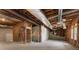 Unfinished basement with framed walls, exposed ceiling, and concrete flooring at 4223 Wieuca Overlook Ne, Atlanta, GA 30342
