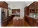 A gourmet kitchen offers stainless steel appliances and granite countertops, perfect for any home chef at 4223 Wieuca Overlook Ne, Atlanta, GA 30342