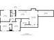 Detailed floor plan of the home highlighting the layout of the kitchen, bedrooms, and living spaces at 9680 Ephesus Church Rd, Villa Rica, GA 30180