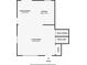 Floor plan featuring the entry, living room, dining room, and kitchen layouts at 3383 Campbell Se Rd, Smyrna, GA 30080