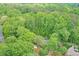 Lush, green aerial view of property and surrounding area with dense tree coverage at 3493 Wood Acres Blvd, Duluth, GA 30096
