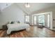 Spacious primary bedroom with a bay window offering natural light and an inviting feel at 3493 Wood Acres Blvd, Duluth, GA 30096