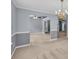 Inviting room featuring a decorative chandelier and open layout at 1220 Skipping Rock Sw Ln, Grayson, GA 30017