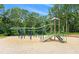 Local neighborhood playground with many activities, including monkey bars at 3132 Lunsford Cir, Covington, GA 30014