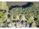 Aerial view showing the property's proximity to the lake; a beautiful and desirable location at 2930 Aquitania Ln, Cumming, GA 30040