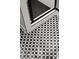 Close-up on the bathroom floor with black and white patterned tiles at 2329 Mason Dr # D24, Atlanta, GA 30316