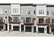 Modern townhome exterior with individual balconies and garages at 2329 Mason Dr # D24, Atlanta, GA 30316
