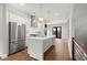 Bright kitchen with island, stainless appliances, and pendant lighting at 2329 Mason Dr # D24, Atlanta, GA 30316