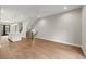 Open concept living room and kitchen with beautiful hardwood floors at 2329 Mason Dr # D24, Atlanta, GA 30316