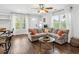 The open concept living space is brightly lit by the many windows in the room at 1599 Ezra Church Nw Dr, Atlanta, GA 30314