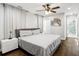 A spacious bedroom is brightly lit by the natural light and includes a private bathroom at 1599 Ezra Church Nw Dr, Atlanta, GA 30314