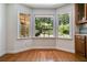 Breakfast nook features a bay window offering natural light and views of the outdoors at 3573 Turtle Cove Se Ct, Marietta, GA 30067