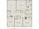 Detailed second floor floorplan showcasing layout of rooms and dimensions at 126 Kenney Way, Locust Grove, GA 30248