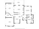 Detailed floor plan showcasing the layout of the home's first level at 2305 Lochinver Sw Ln, Conyers, GA 30094