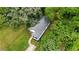 An aerial view of a lovely home surrounded by lush trees and a well-maintained lawn at 1111 Osborne Sw St, Atlanta, GA 30310