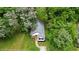 An aerial view of a charming home surrounded by lush trees and greenery at 1111 Osborne Sw St, Atlanta, GA 30310