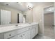 Bathroom with double sink vanity at 1459 Hickory Branch Nw Trl, Kennesaw, GA 30152