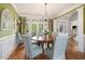 Charming dining room featuring hardwood floors and natural light at 639 Puckett Se Rd, Emerson, GA 30137