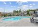 Stunning pool area with plenty of seating, perfect for relaxation and social gatherings at 146 Birch Tree Way, Cumming, GA 30040