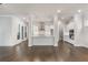Modern kitchen with a large island, stainless steel appliances, and an open layout at 146 Birch Tree Way, Cumming, GA 30040