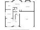 Floor plan showing the layout of the kitchen, Gathering room, and garage at 160 Wentworth Dr, Canton, GA 30114