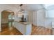 Well-lit kitchen with stainless steel appliances, granite countertops, and open layout at 1195 Cameron Ne Ct, Atlanta, GA 30306