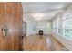 Spacious living room with hardwood floors, fireplace, and arched windows at 1195 Cameron Ne Ct, Atlanta, GA 30306