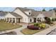 Community clubhouse featuring covered seating areas and beautifully landscaped grounds at 155 Point View Dr, Canton, GA 30114