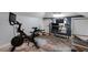 Bright home office with hardwood floors, workout equipment, and a view of the outdoors at 342 5Th Ne St, Atlanta, GA 30308