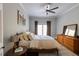 Spacious main bedroom featuring natural light and access to a private balcony at 342 5Th Ne St, Atlanta, GA 30308