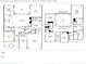 Floor plan featuring office, kitchen, living room, primary bedroom, and garage at 1994 Freestone Way, Marietta, GA 30064