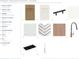 Kitchen designer selections including cabinets, hardware, countertop, backsplash, sink and faucet at 1994 Freestone Way, Marietta, GA 30064