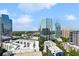 High-rise view of the city skyline and blue skies in an urban neighborhood at 3324 Peachtree Rd # 1719, Atlanta, GA 30326