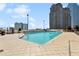 Enjoy a refreshing swim in the rooftop pool with stunning city skyline views at 3324 Peachtree Rd # 1719, Atlanta, GA 30326