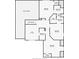 Detailed floor plan layout of the second floor of a spacious residence, showcasing rooms dimensions at 1738 Honey Tree Pl, Hoschton, GA 30548