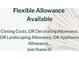 Flexible allowance available on this property including closing costs, decor, landscaping and appliances at 2651 Old Lost Mountain Rd, Powder Springs, GA 30127