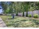 Community dog park offers well maintained and fully fenced area for the residents to bring their furry friends at 690 Stickley Oak Way, Woodstock, GA 30189