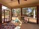 Charming screened porch offers outdoor views and has an area for children to play and learn at 200 Suffolk Way, Mcdonough, GA 30252