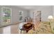 Spacious living room with hardwood floors and natural light at 4423 Windsor Oaks Cir, Marietta, GA 30066