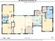 Floor plan showcasing the layout of the home with labeled rooms and dimensions at 502 Allgood Ne Rd, Marietta, GA 30060