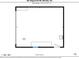 Floor plan of the detached garage showing the dimensions and layout at 502 Allgood Ne Rd, Marietta, GA 30060