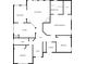 Floor plan features a spacious layout with kitchen, living room, bedrooms, and baths at 327 Stone Valley Xing, Canton, GA 30114
