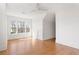 Bright bedroom with wood floors, fan, and large windows offering natural light at 1585 S Ponce De Leon Ne Ave # 20, Atlanta, GA 30307