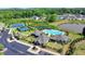Aerial view of community amenities including a pool, tennis courts, and clubhouse at 3460 Montebello Pkwy, Cumming, GA 30028