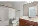 Bathroom with shower-tub combination and vanity sink at 4360 Carver Ct, Cumming, GA 30040